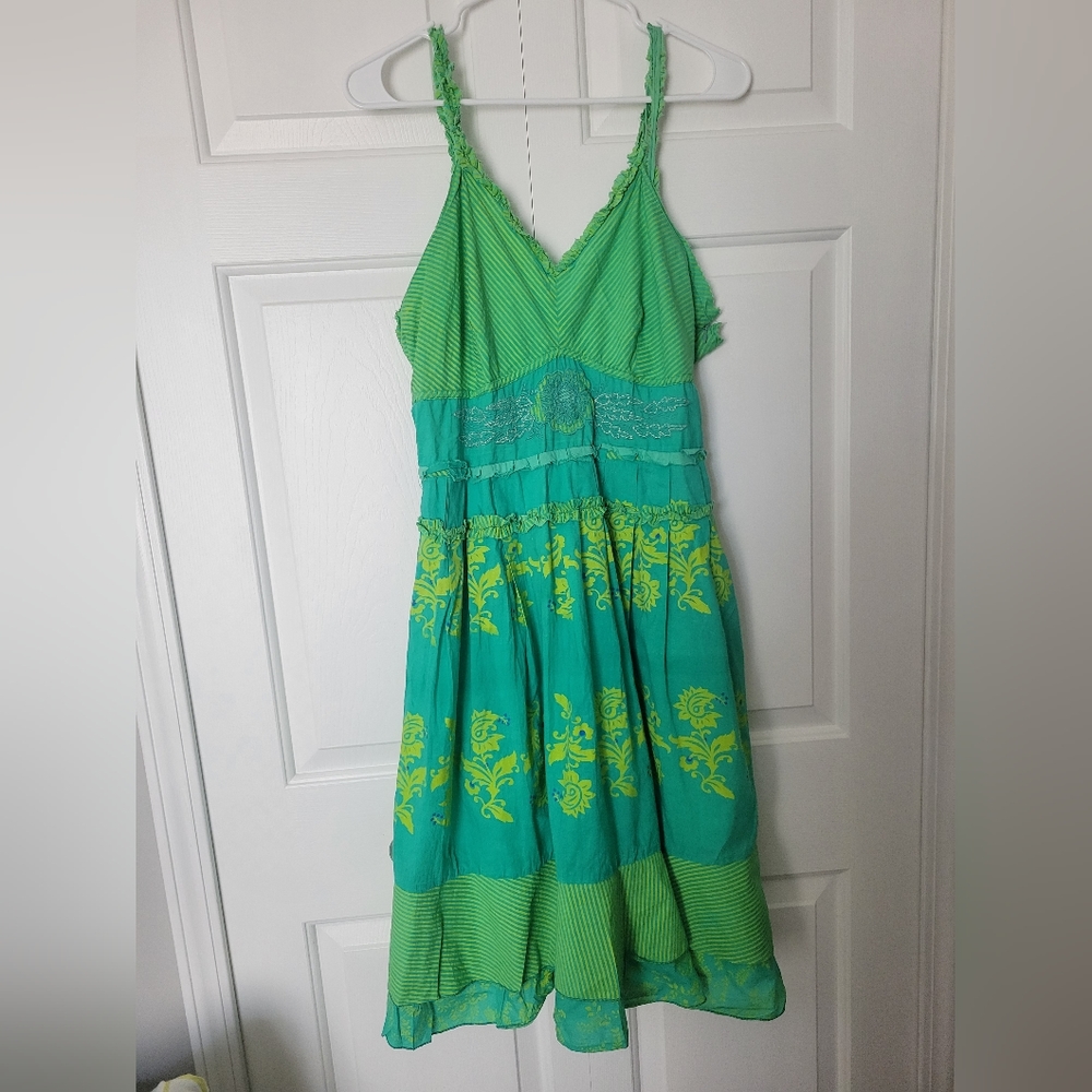 Pura Vida spaghetti strap sun dress